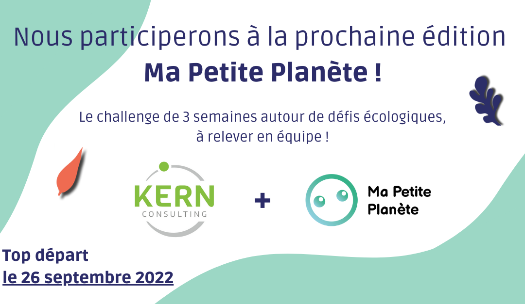 Kern participe au Challenge Ma Petite Planète !