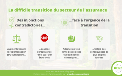 La difficile transition du secteur de l’assurance 